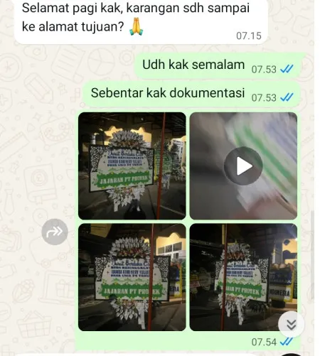 Pengiriman Papan Bunga Selamat Pasar Tanah Abang
