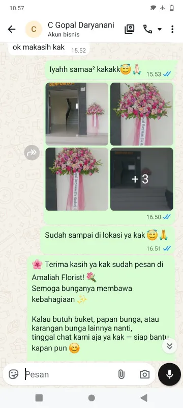 Pengiriman Karangan Bunga Pasar Tanah Abang