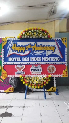 Papan Bunga di Pasar Tanah Abang